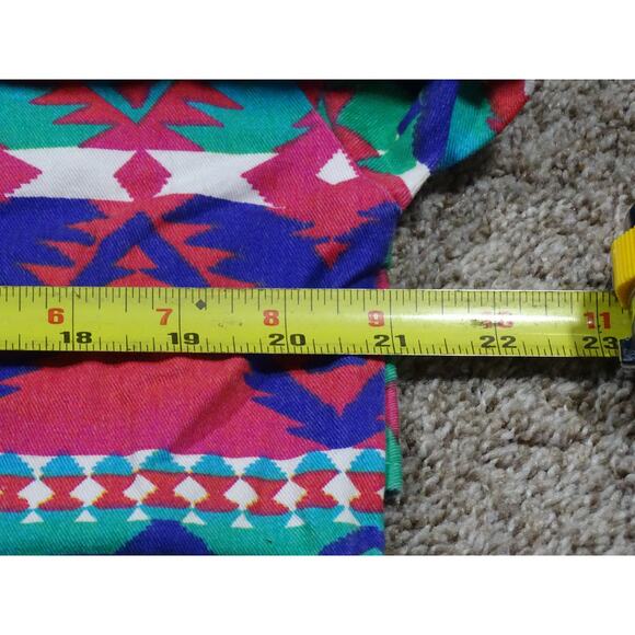 Vtg 90s Roughrider by Circle Y Western Shirt, Tribal Aztec Pattern Women's Small - Picture 8 of 11